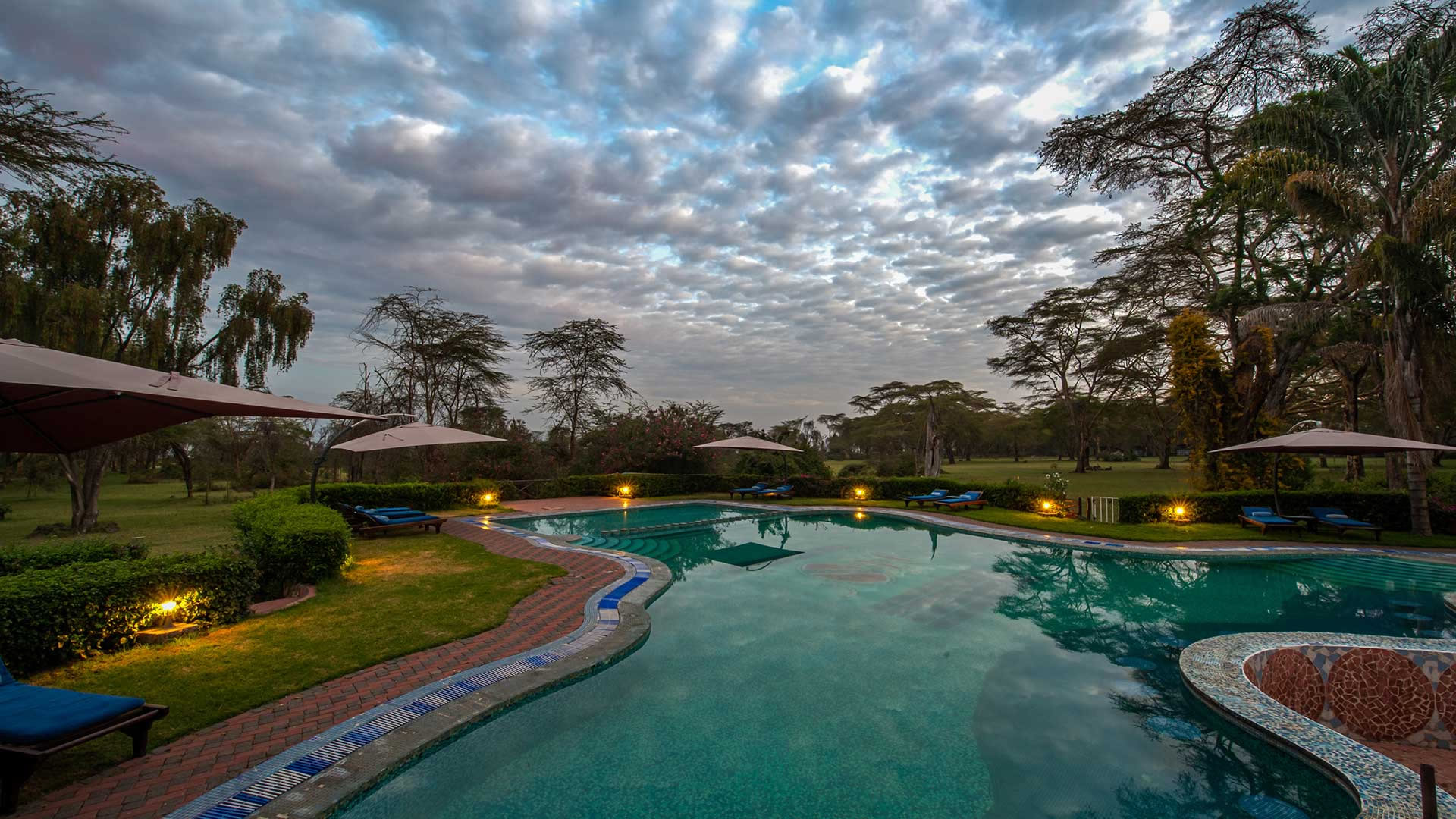 Swimming pool, Naivasha Sopa Lodge