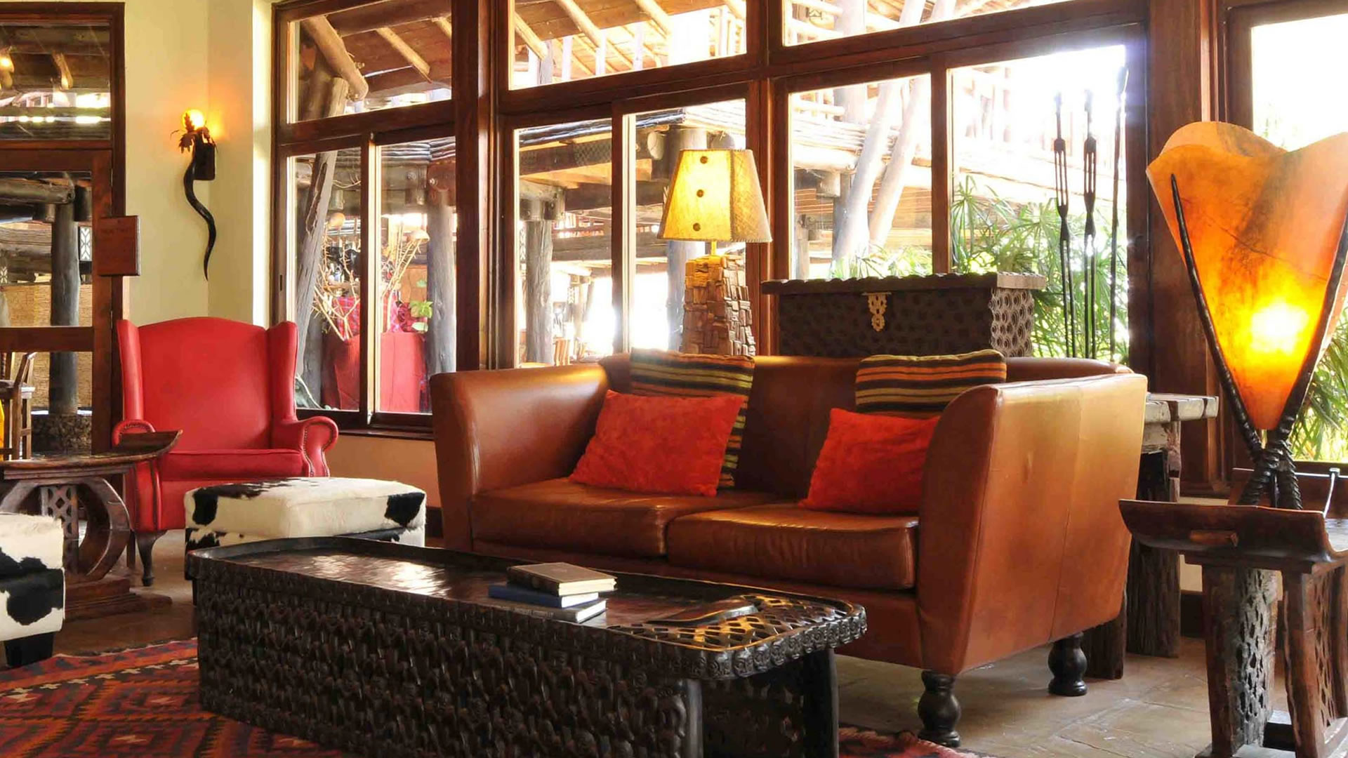 Lounge, Oltukai Lodge