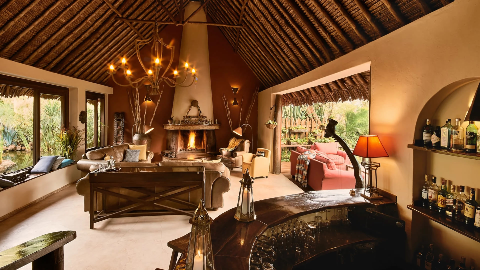Lounge, Tawi Lodge